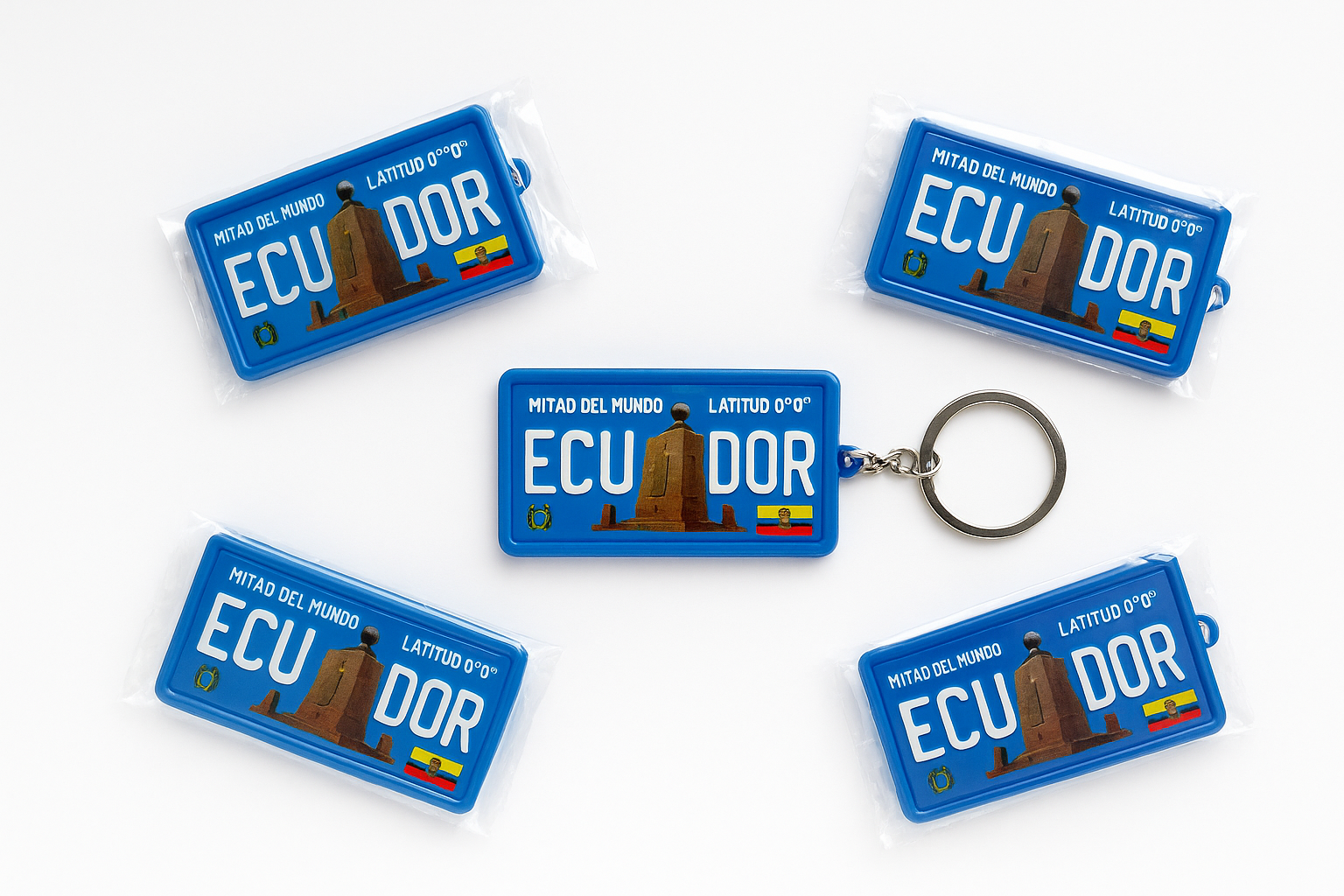 Ecuador Souvenir Keychain